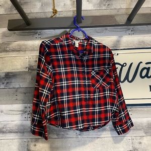 Long sleeved flannel